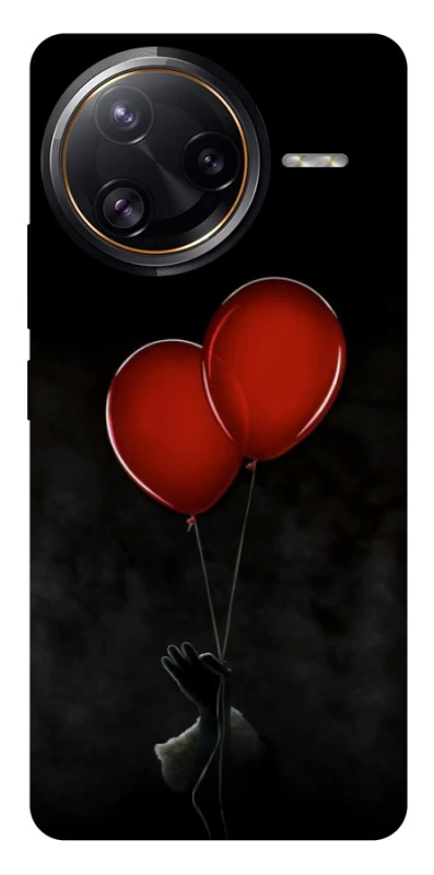 Чехол на Xiaomi Poco F7 Pro Reds Balloons фото 1 из 1