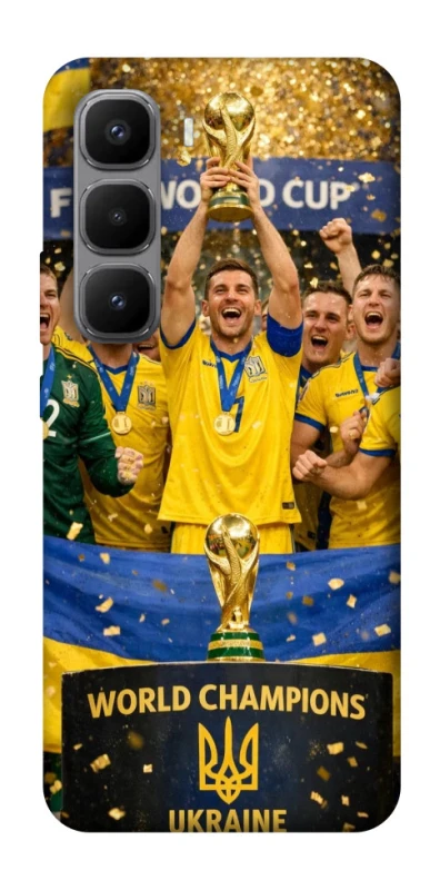 Чохол на Infinix Hot 60 Pro+ UA-Football ver.5 фото 1 з 1