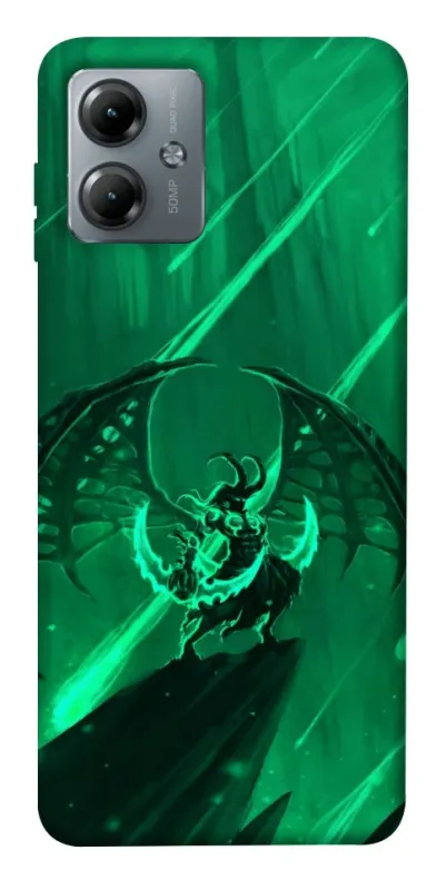 Чохол на Motorola Moto G14 Warcraft Illidan фото 1 з 1