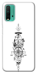 Чехол на Xiaomi Redmi Note 9 4G / Redmi 9 Power Tattoo ver.7 фото 1 из 1