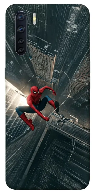 Чехол на Oppo A91 Spider Man ver.4 фото 1 из 1