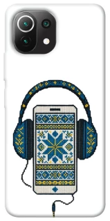 Чехол на Xiaomi Mi 11 Lite Современная вышиванка фото 1 из 1