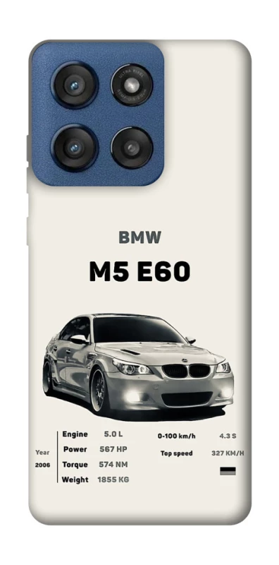 Чохол на Motorola Edge 60 Stylus BMW M5 E60 фото 1 з 1