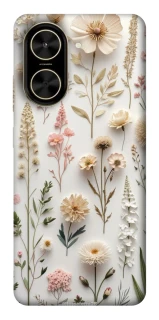 Чехол на Xiaomi Poco C71 Floral design ver.1 фото 1 из 1
