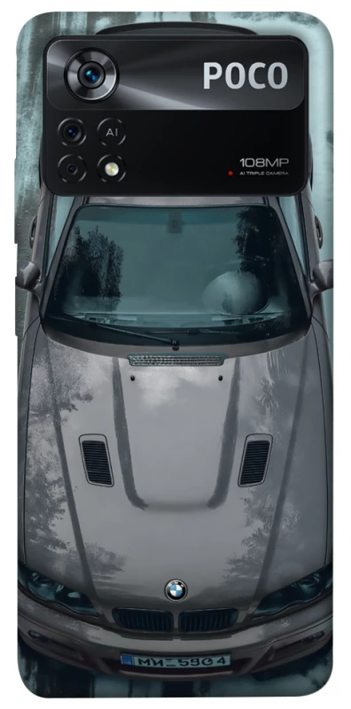 Чохол на Xiaomi Poco X4 Pro 5G BMW grey фото 1 з 1