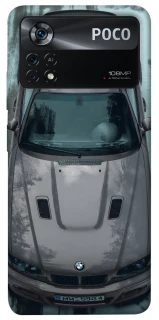 Чехол на Xiaomi Poco X4 Pro 5G BMW grey фото 1 из 1