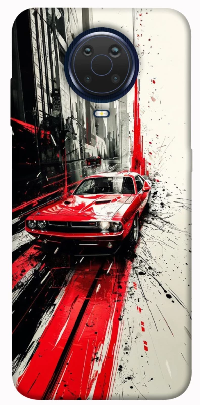 Чехол на Nokia G20 / G10 / 6.3 Painted Mustang фото 1 из 1