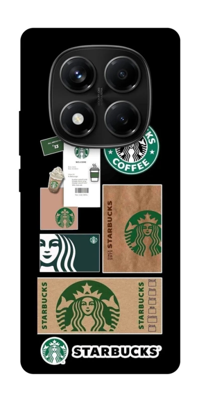 Чохол на Xiaomi Redmi Note 14 Pro 4G Starbucks coffee фото 1 з 1