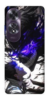 Чохол на Oppo A60 Black soul anime фото 1 з 1