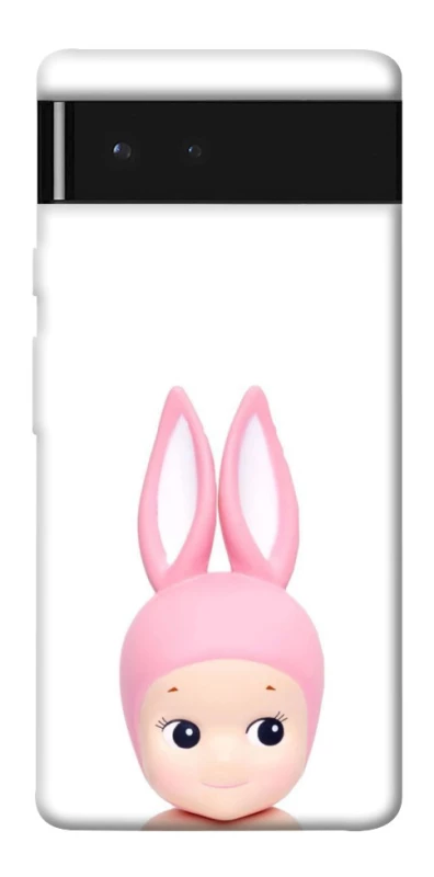 Чехол на Google Pixel 6 Minimal Bunny Peek фото 1 из 1