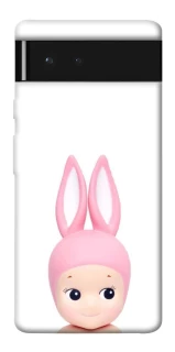 Чехол на Google Pixel 6 Minimal Bunny Peek фото 1 из 1