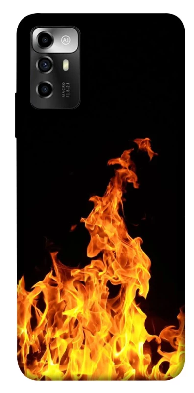 Чехол на ZTE Blade A72 Огонь фото 1 из 1