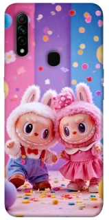 Чехол на Oppo A31 Labubu twins ver.3 фото 1 из 1