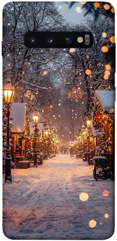 Чохол на Samsung Galaxy S10+ Новорічний v50 фото 1 з 1