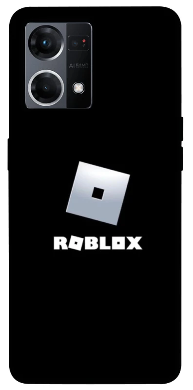 Чохол на Oppo Reno 7 4G Roblox logo black фото 1 з 1