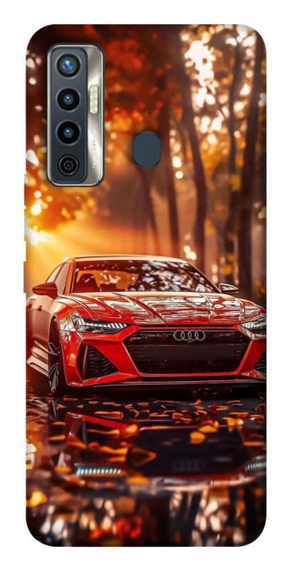 Чехол на TECNO Camon 17 Audi at sunset фото 1 из 1