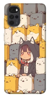 Чохол на Motorola Moto G22 Like a cat фото 1 з 1