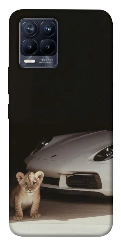 Чохол на Realme 8 Porsche white фото 1 з 1
