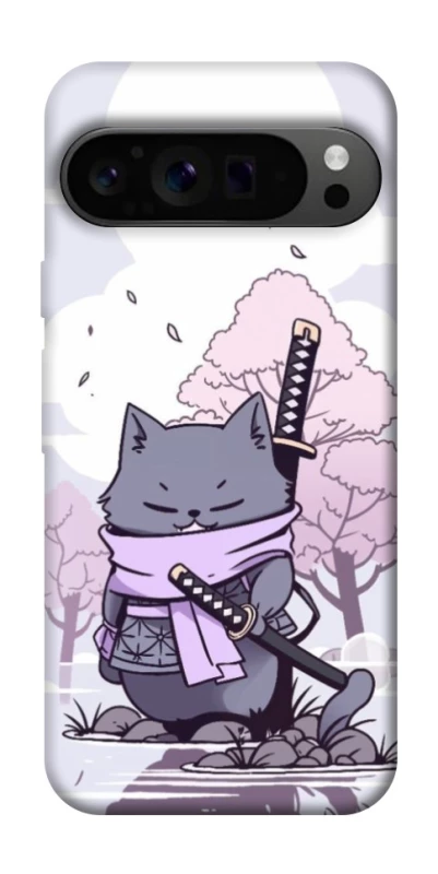 Чохол на Google Pixel 9 Pro Samurai cat фото 1 з 1