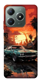 Чохол на Realme C61 Car at sunset фото 1 з 1