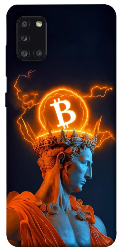 Чехол на Samsung Galaxy A31 Bitcoin God фото 1 из 1