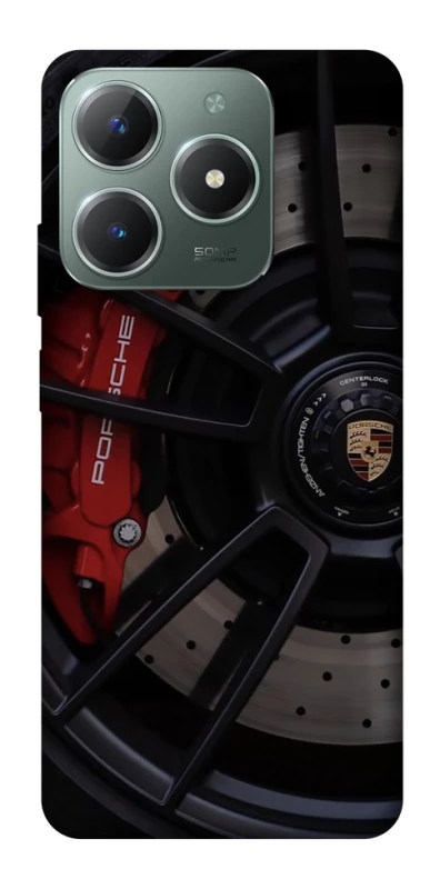 Чехол на Realme C61 Wheal porsche фото 1 из 1