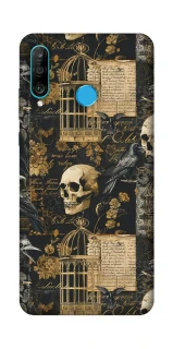 Чехол на Huawei P30 lite Halloween aesthetics ver.1 фото 1 из 1