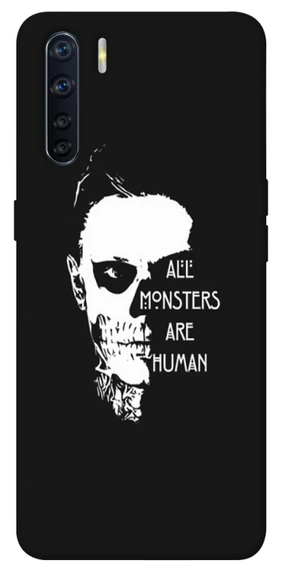 Чехол на Oppo A91 All Monsters are Human фото 1 из 1