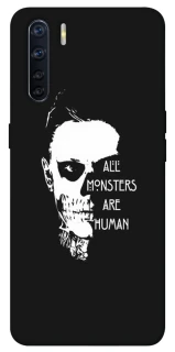 Чохол на Oppo A91 All Monsters are Human фото 1 з 1
