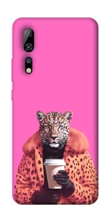 Чохол на ZTE Axon 10 Pro Леопард з кавою фото 1 з 1