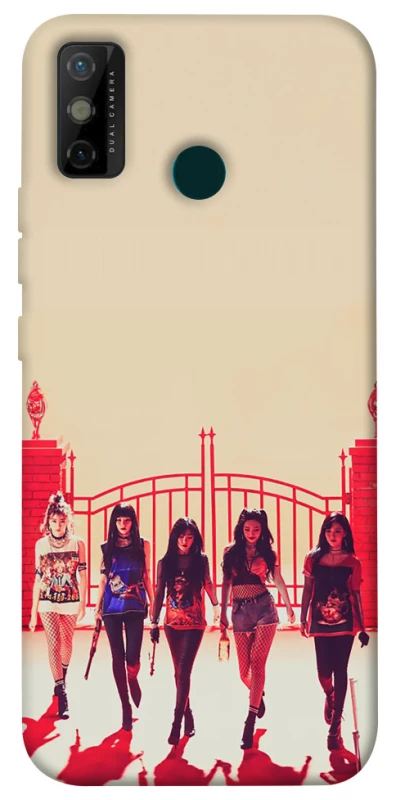 Чехол на TECNO Spark 6 Go RED VELVET v4 фото 1 из 1