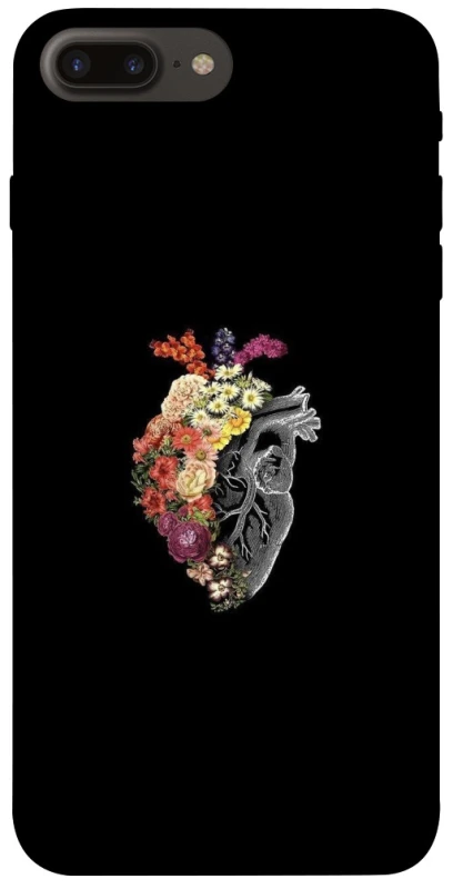 Чехол на Apple iPhone 7 plus / 8 plus Heart with flowers фото 1 из 1