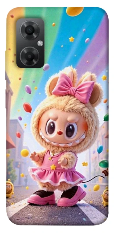 Чохол на Xiaomi Redmi Note 11R Labubu rainbow фото 1 з 1