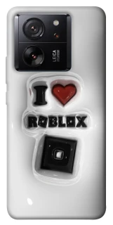 Чохол на Xiaomi 13T Pro I love Roblox фото 1 з 1