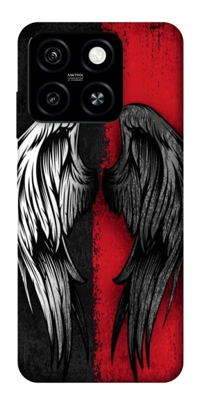 Чехол на ZTE Blade A55 4G Angel and Devil фото 1 из 1