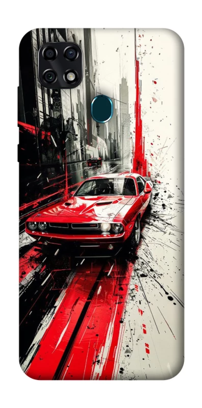 Чехол на ZTE Blade 20 Smart Painted Mustang фото 1 из 1