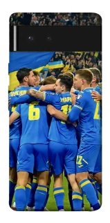 Чехол на Google Pixel 6 Сборная Украины v3 фото 1 из 1