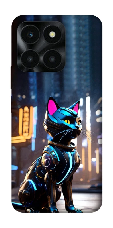 Чохол на Huawei Honor X6a Cyber cat фото 1 з 1