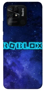 Чохол на Xiaomi Redmi 10C Roblox Space Logo Blue фото 1 з 1