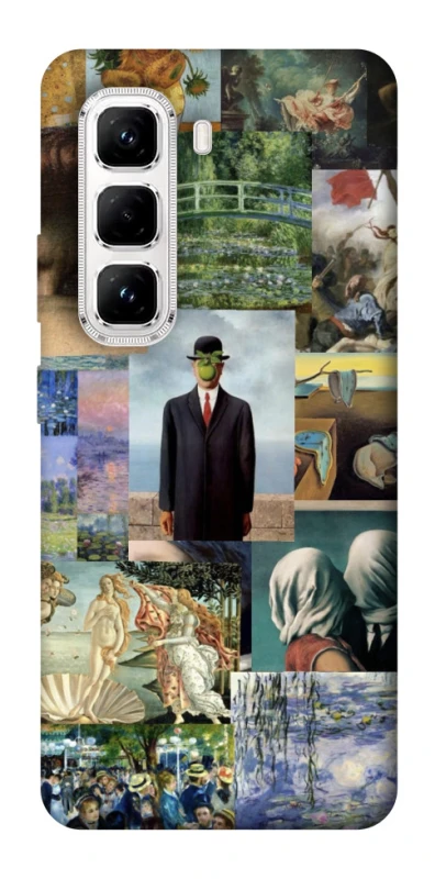 Чохол на Infinix Hot 50 Pro Art collage ver.4 фото 1 з 1