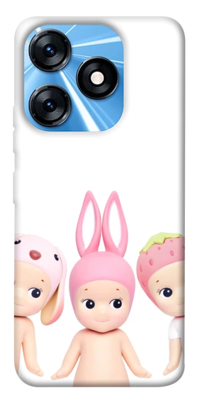 Чехол на TECNO Spark 10 Pink Pals фото 1 из 1