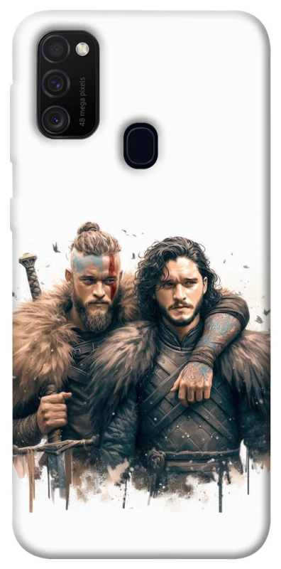 Чехол на Samsung Galaxy M21 Ragnar and Snow фото 1 из 1