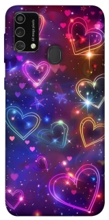 Чохол на Samsung Galaxy M21s Drawn hearts фото 1 з 1