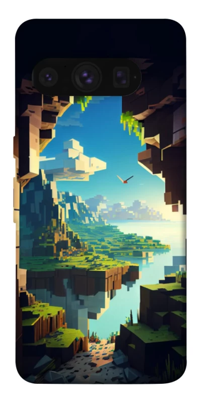 Чехол на Google Pixel 8 Pro Minecraft sunrise фото 1 из 1