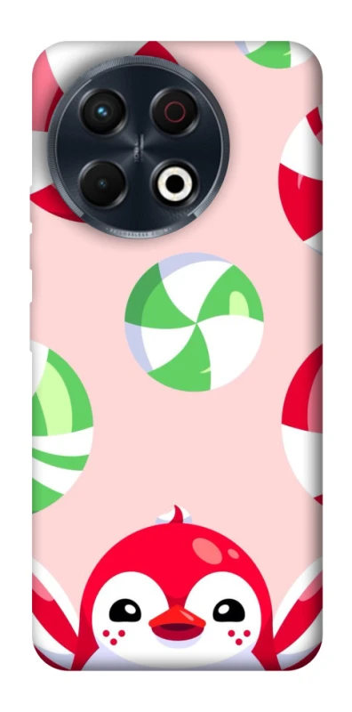 Чехол на TECNO Spark 30 Pro (KL7) Adopt Me Peppermint Penguin фото 1 из 1