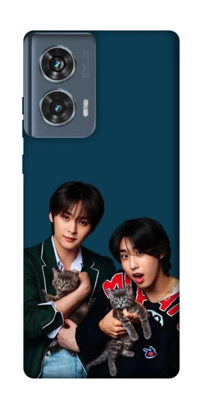 Чохол на Motorola Edge 50 Lee Know and Han - Stray Kids фото 1 з 1