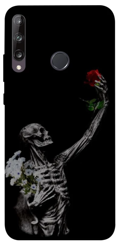 Чохол на Huawei P40 Lite E Skeleton vs Rose фото 1 з 1