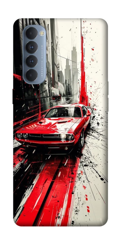 Чохол на Oppo Reno 4 Pro Painted Mustang фото 1 з 1