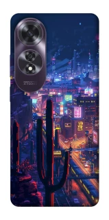 Чехол на Oppo A60 Night city фото 1 из 1