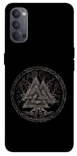 Чохол на Oppo Reno 4 Валькнут v3 фото 1 з 1